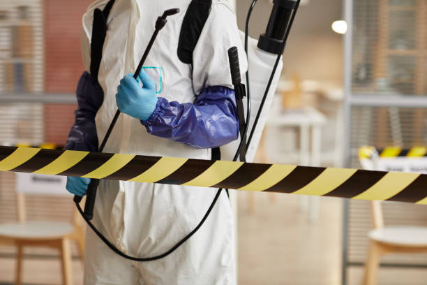 Professional Sewage Cleanup technician working in Lake Worth, TX